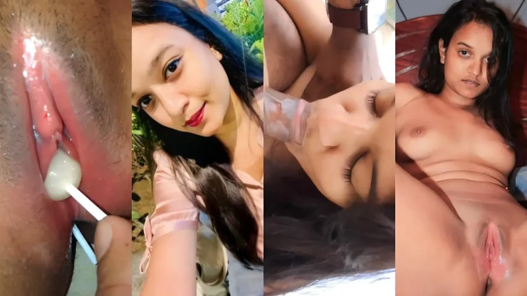 Horny Girl Puts a Lolipop in Her Pussy & Dick Rides mms